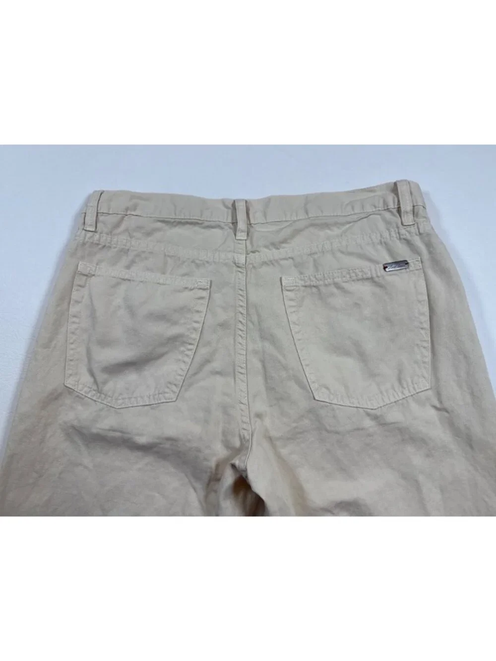 Loro Piana Mens Khaki Beige Casual Chino Pants 32X27 Straight-Leg Blend (PP581) - Picture 16 of 16